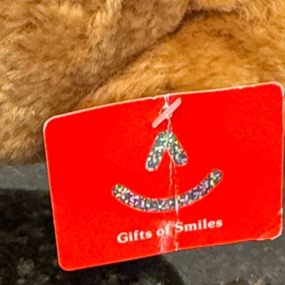 NWT Aurora Smithsonian Institution Curly Teddy Bear Plush Toy. Size 17” - Picture 10 of 11